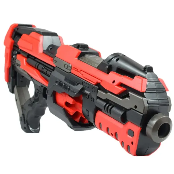 Pro Attack: Elektronická zbraň s rotačním zásobníkem na pěnové náboje 45cm obrázek 4