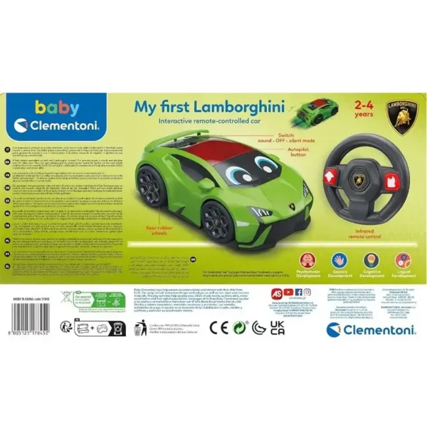 První dálkově ovládané auto Lamborghini Huracán - Clementoni obrázek 5