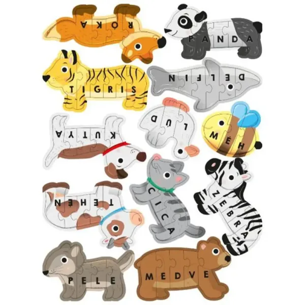 První slova puzzle ve maďarštině obrázek 2