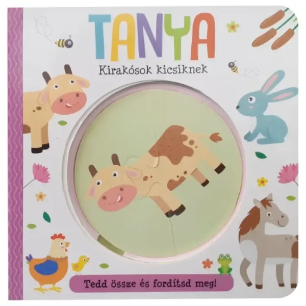 Puzzle pro nejmenší - Farma dětská kniha obrázek 3