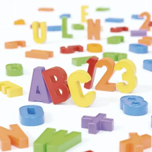 Quercetti: ABC + 123 magnetická sada 106 ks obrázek 2