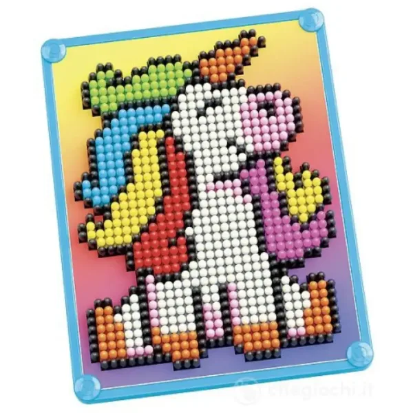 Quercetti: Pixel Art Jednorožec korálky obrázek 2