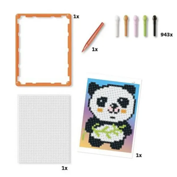 Quercetti: Pixel Art Panda korálky obrázek 3