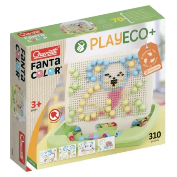 Quercetti: Play Eco Fanta Color 310ks korálková sada obrázek 1