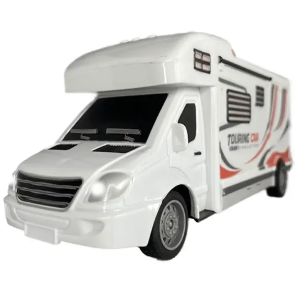 RC Dálkově ovládané Touring Car obytné auto se světlem 27MHz v měřítku 1/32 délka 25cm obrázek 3