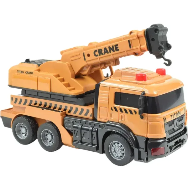 RC Dálkově ovládaný Autobot Titan robot přeměňující se na jeřábový vůz 27MHz 26cm obrázek 2