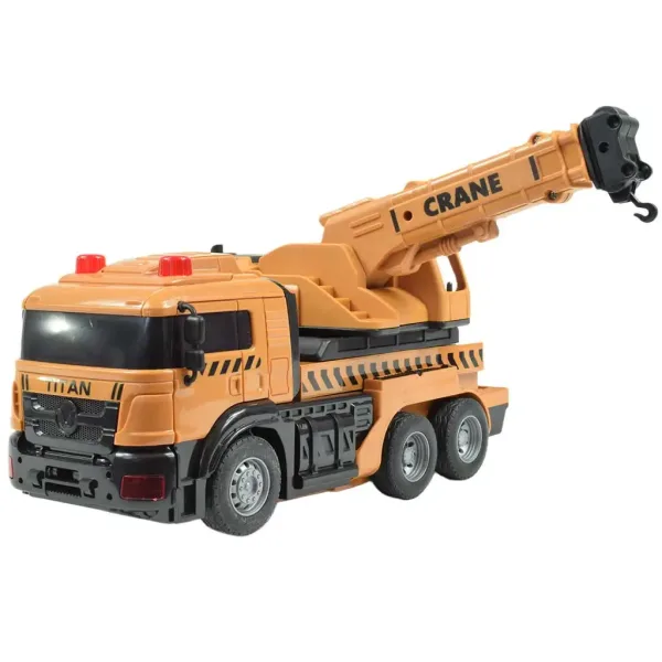 RC Dálkově ovládaný Autobot Titan robot přeměňující se na jeřábový vůz 27MHz 26cm obrázek 3