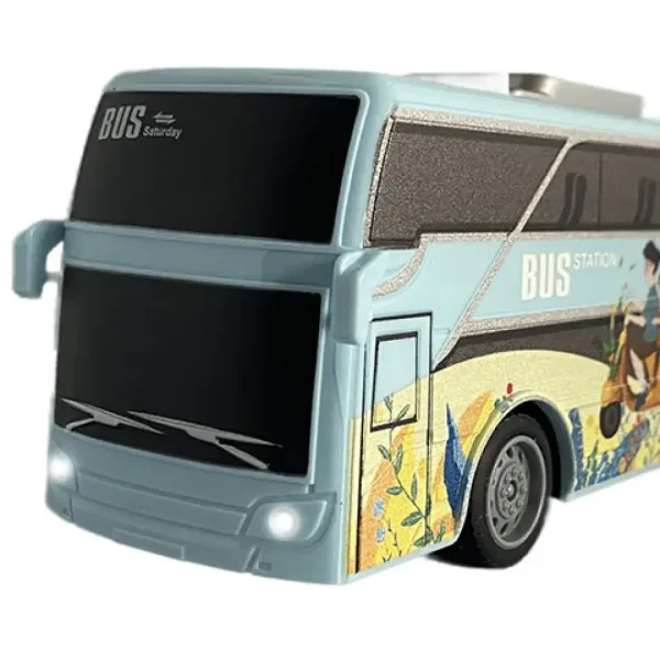 RC Dálkově ovládaný Travel Holiday City Bus s osvětlením 27MHz měřítko 1/32 délka 25cm obrázek 2