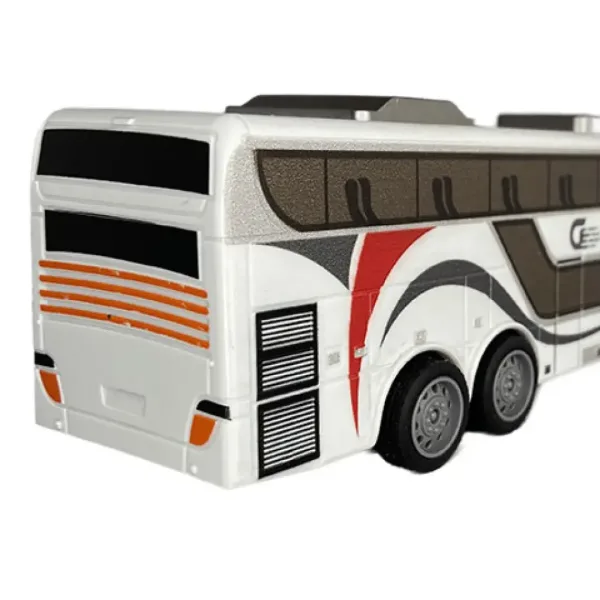 RC Dálkově ovládaný městský autobus s osvětlením 27MHz v měřítku 1/32, délka 25cm obrázek 3