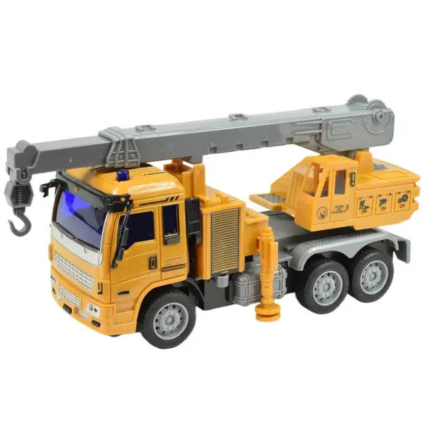 RC Dálkově ovládaný stavební nákladní automobil s efekty světla 27MHz 20cm v několika variantách 1ks obrázek 6