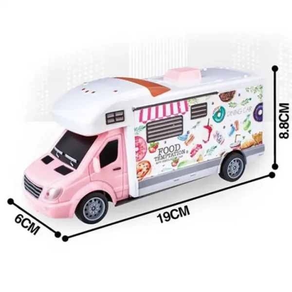 RC dálkově ovládané auto pro rozvoz jídla s osvětlením 27MHz 1/32 obrázek 2