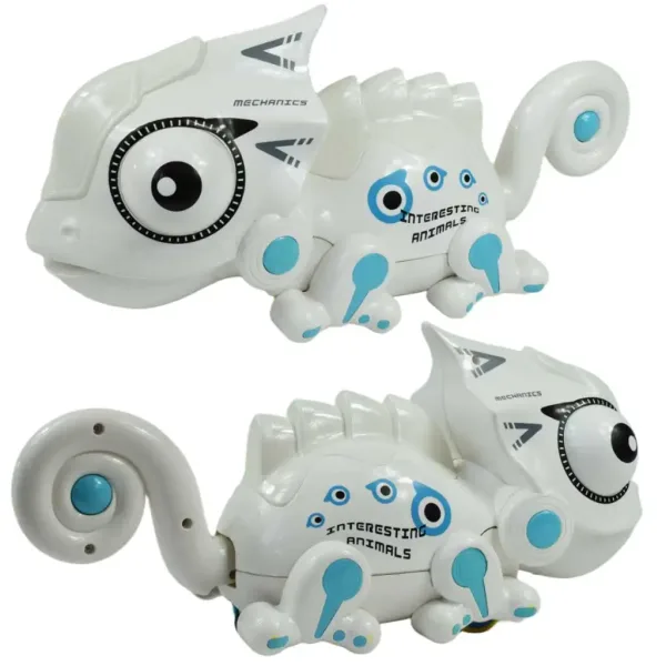 RC dálkově ovládaný chameleon se zvukem a 5 druhy světelných efektů 27MHz 33cm obrázek 2
