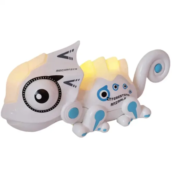 RC dálkově ovládaný chameleon se zvukem a 5 druhy světelných efektů 27MHz 33cm obrázek 3