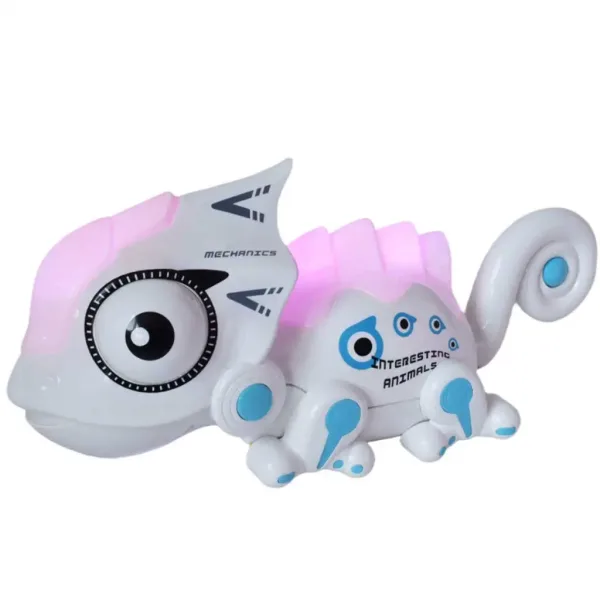 RC dálkově ovládaný chameleon se zvukem a 5 druhy světelných efektů 27MHz 33cm obrázek 4