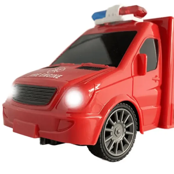 RC dálkově ovládaný hasičský vůz s efekty světla a zvuku v měřítku 1:18, 20 cm obrázek 4