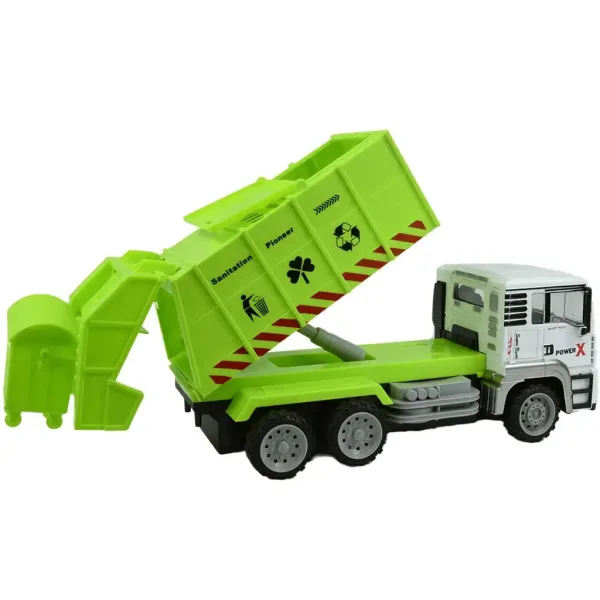 RC dálkově ovládaný kontejnerový nákladní vůz s kovovou kabinou a světelnými efekty 27MHz v měřítku 1/12, 36cm obrázek 3