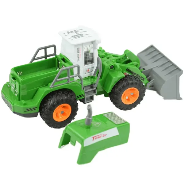 RC dálkově ovládaný nakladač s osvětlením pro farmu v měřítku 1/30, 20 cm obrázek 3