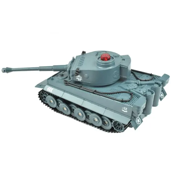 RC dálkově ovládaný německý tank Tiger s realistickými funkcemi, měřítko 1/30, 2,4GHz, 30cm obrázek 4