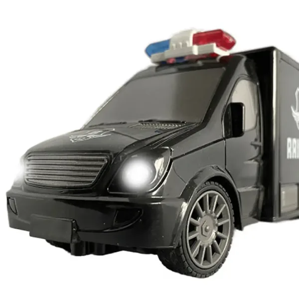 RC dálkově ovládaný peněžní autobus s efekty světla a zvuku v měřítku 1:18, 20 cm obrázek 4