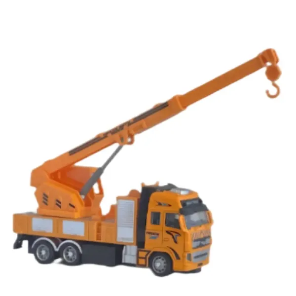 RC dálkově ovládaný stavební bagr nebo jeřáb s osvětlením ve dvou variantách 27MHz měřítko 1/36 20cm obrázek 7