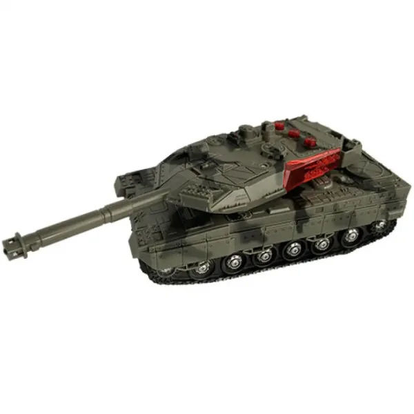 RC dálkově ovládaný tank Leopard 2 s světelnými efekty 23cm obrázek 2