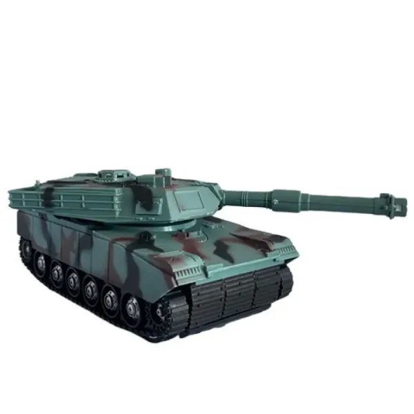 RC dálkově ovládaný terénní model tanku M1 Abrams s osvětlením a zvukem v měřítku 1/32, délka 23 cm. obrázek 2