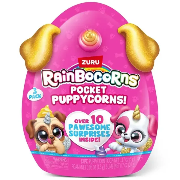 Rainbocorns: Pocket Puppycorn překvapení pejsek v různých variantách 1ks obrázek 1