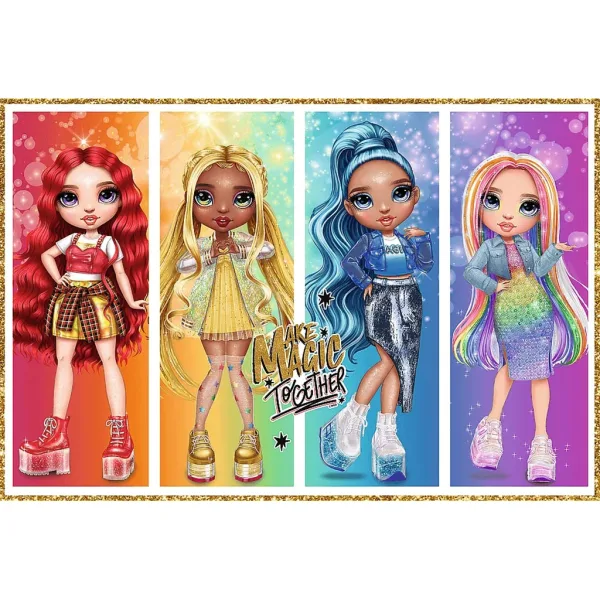 Rainbow High nejlepší kamarádky 2x200dílné puzzle - Trefl obrázek 3