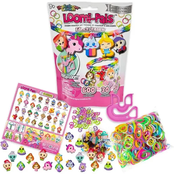 Rainbow Loom: Happy Loomi-Pals – Sada na výrobu gumičkových náramků – Víly obrázek 2