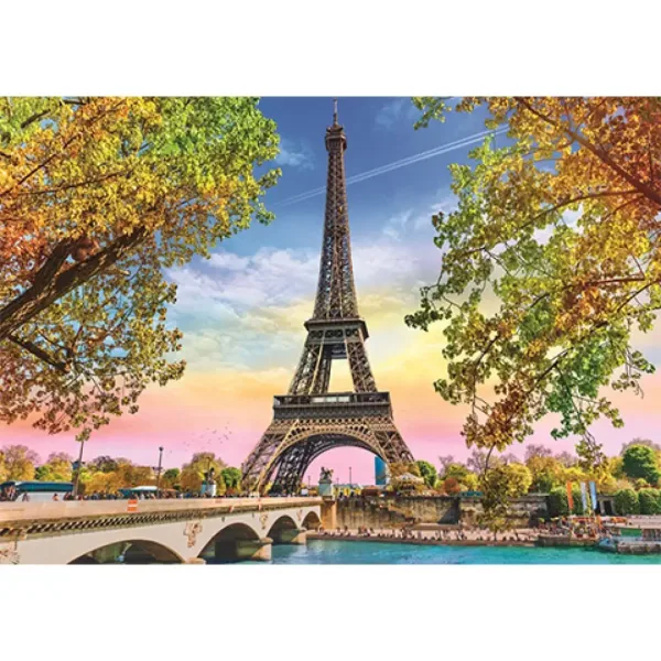 Romantický Paříž puzzle 500 dílků - Trefl obrázek 2