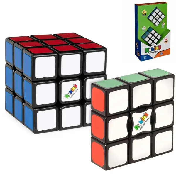 Rubikova startovací sada s kostkami 3x3 a 1x3 - Spin Master obrázek 2
