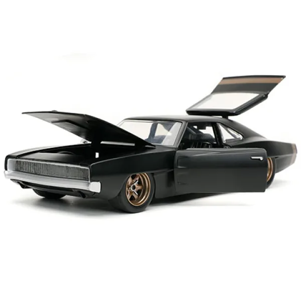 Rychle a zběsile: 1968 Dodge Charger Widebody model auta 1/24 – Simba Toys obrázek 6