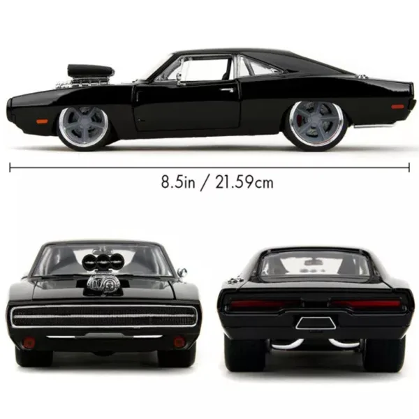 Rychle a zběsile: 1970 Dodge Charger kovový model auta 1/24 - Jada Toys obrázek 4