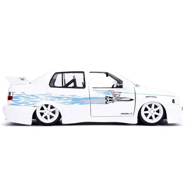 Rychle a zběsile: Jesseho Volkswagen Jetta kovový model auta 1/24 - Simba Toys obrázek 3