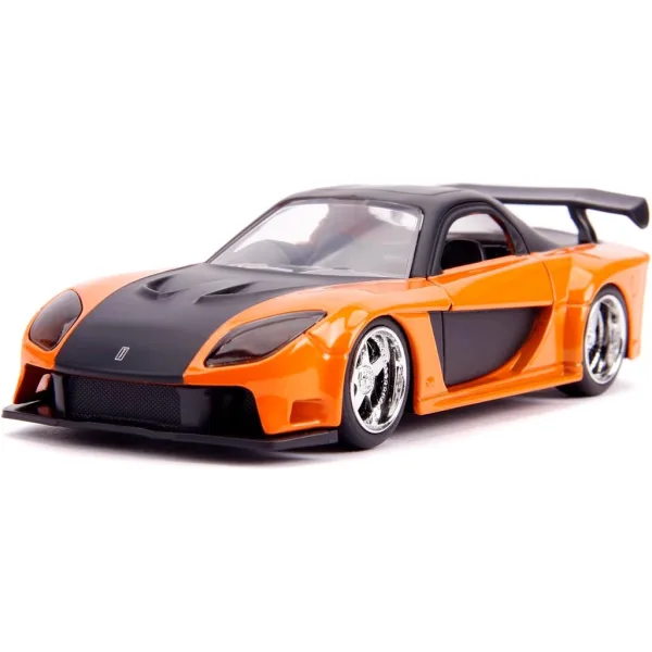 Rychle a zběsile: Legacy Series Hanův Mazda RX-7 & Heist Honda Civic kovový model aut 1/32 - Jada Toys obrázek 3