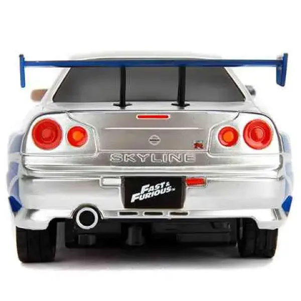 Rychle a zběsile: RC Brians Nissan Skyline GT-R (BNR35) dálkově ovládané auto 1/24 - Simba Toys obrázek 5