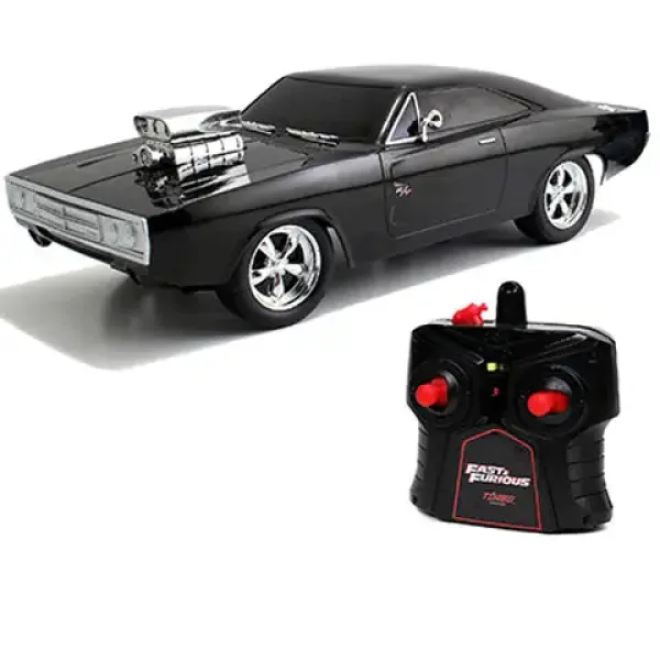 Rychle a zběsile: RC Doms Dodge Charger R/T dálkově ovládané auto 1/24 - Simba Toys obrázek 2