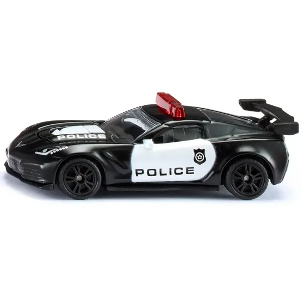 SIKU Chevrolet Corvette ZR1 Police autíčko 1/64 obrázek 1