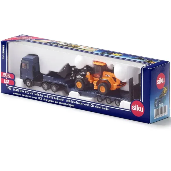 SIKU MAN nákladní auto s traktorem JCB 1/87 obrázek 5