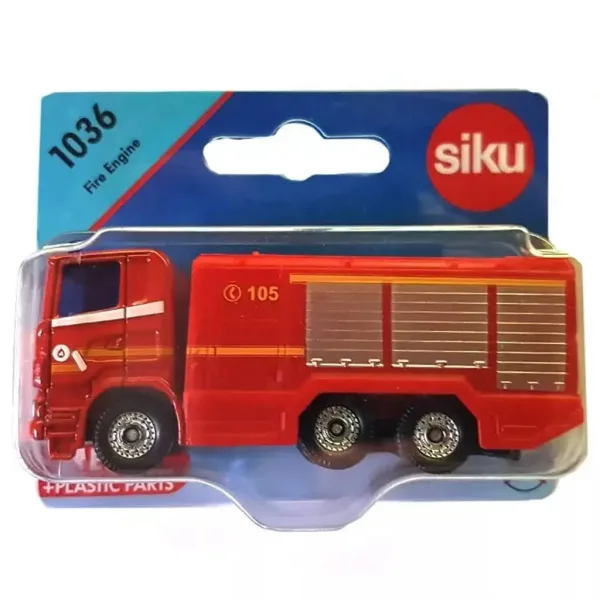 SIKU Scania maďarské hasičské auto 1/87 obrázek 3