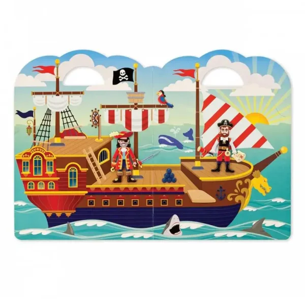 Sada nafukovacích pirátských samolepek - Melissa & Doug obrázek 3