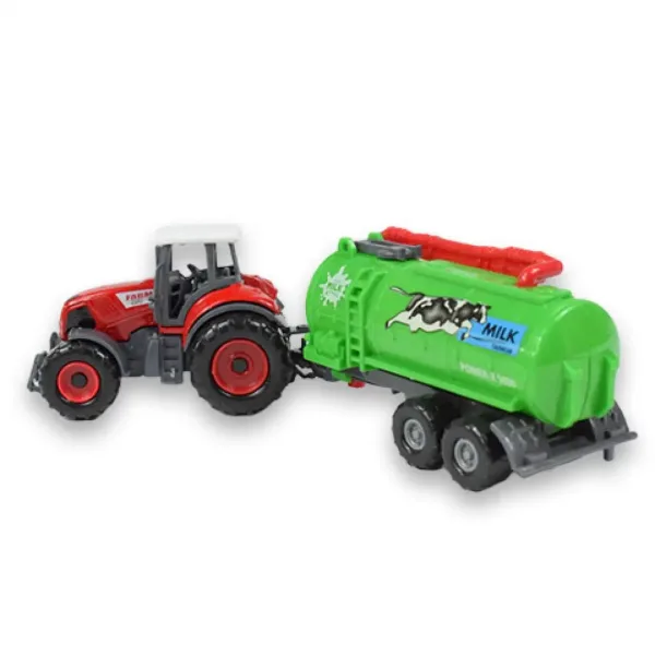 Sada pro farmu: Zemědělský traktor s přívěsem ve čtyřech variantách 22cm obrázek 2