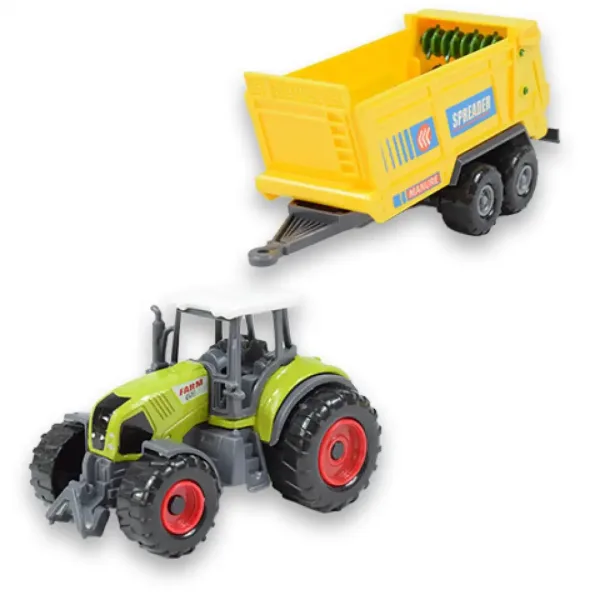 Sada pro farmu: Zemědělský traktor s přívěsem ve čtyřech variantách 22cm obrázek 9