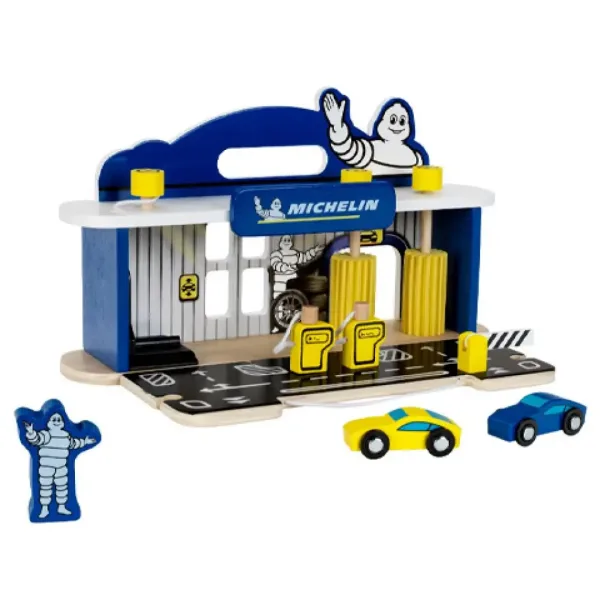 Sada pro servis Michelin z dřeva s doplňky obrázek 2