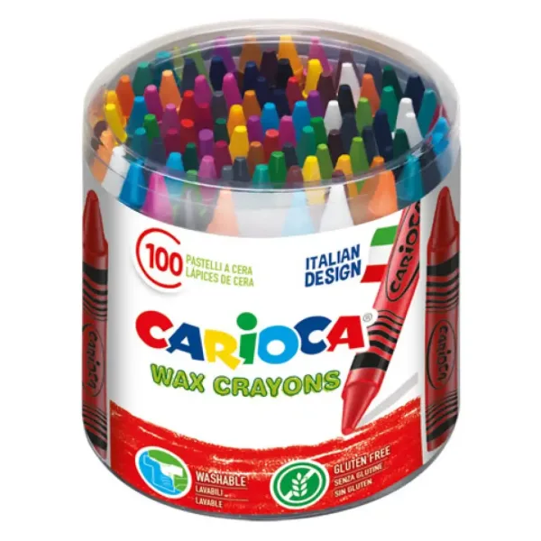 Sada voskových kříd 100 ks - Carioca obrázek 2