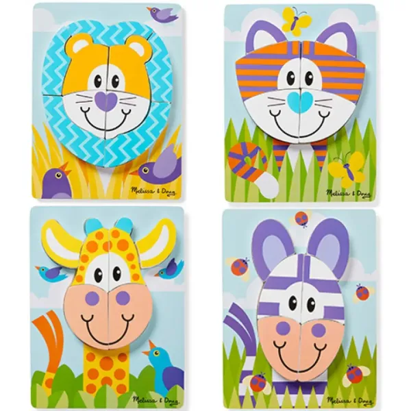 Safari dřevěná obří skládačka - Melissa & Doug obrázek 2