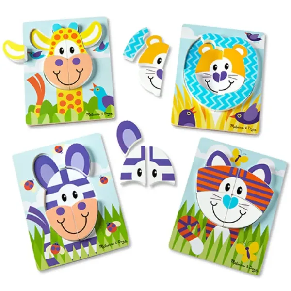 Safari dřevěná obří skládačka - Melissa & Doug obrázek 3