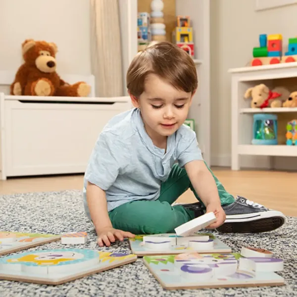 Safari dřevěná obří skládačka - Melissa & Doug obrázek 4