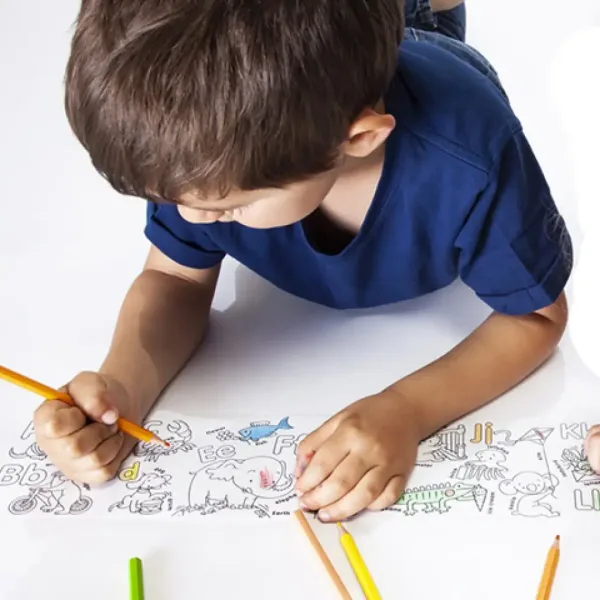 Samolepící mini barvicí válec s 6 mini tužkami - Carioca obrázek 3