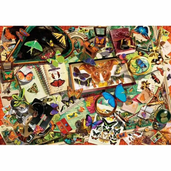 Sběratel motýlů HQC puzzle 500 dílků - Clementoni obrázek 2